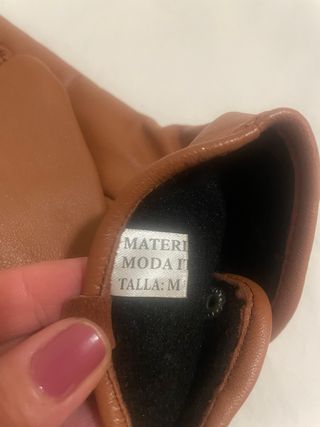 Guantes de piel mujer