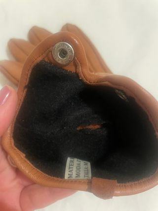 Guantes de piel mujer