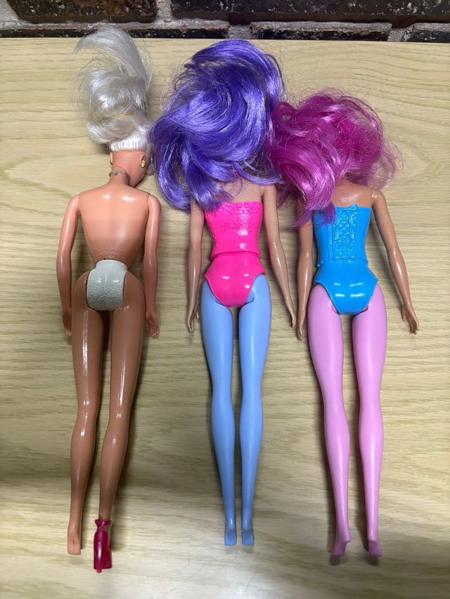 Lote 3 Bonecas Barbie / Mattel