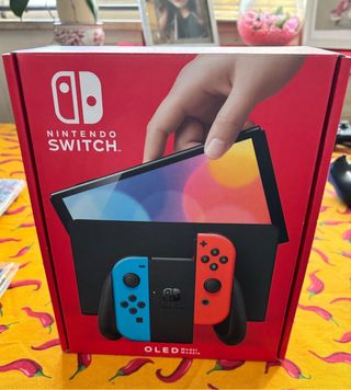 Nintendo Switch OLED - Modello con Joy-Con Blu/Ros