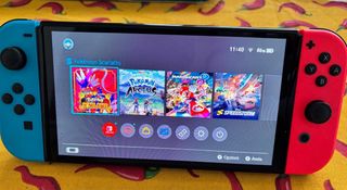 Nintendo Switch OLED - Modello con Joy-Con Blu/Ros