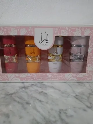 Set de 4 perfumes Yara
