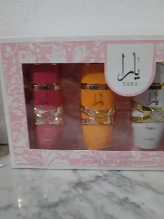 Set de 4 perfumes Yara