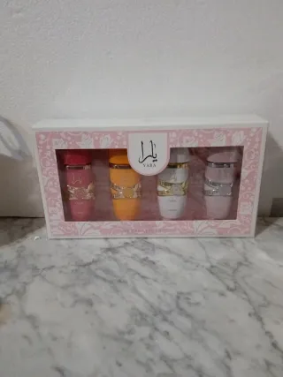 Set de 4 perfumes Yara
