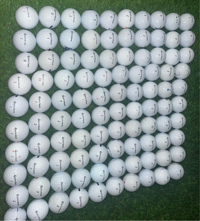 100 Bolas de Golf Taylormade