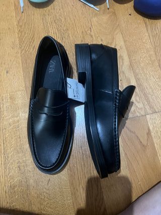 Zapatos Zara Negros Mujer Talla 38