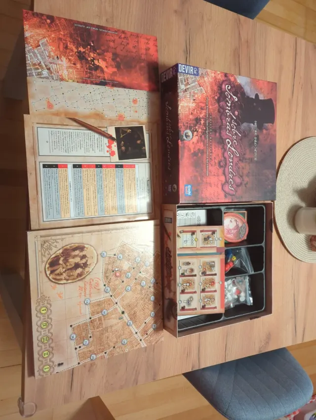 Juego de mesa Sombras de Londres