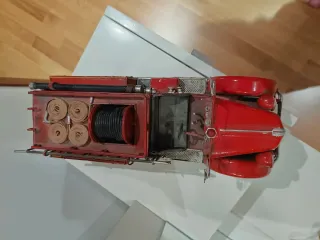 Camión Bomberos Metal Vintage Coleccionista