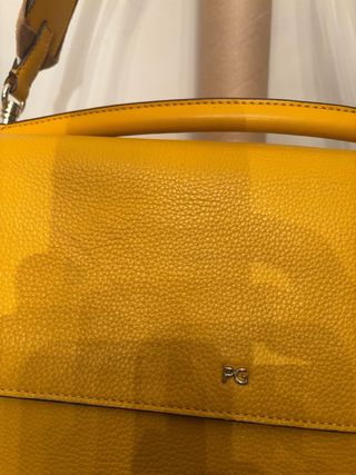 Bolso Purificación García Amarillo