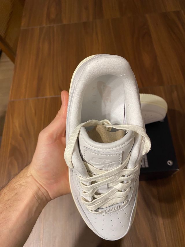 Nike Air Force 1 Beige/Blanco Talla 42