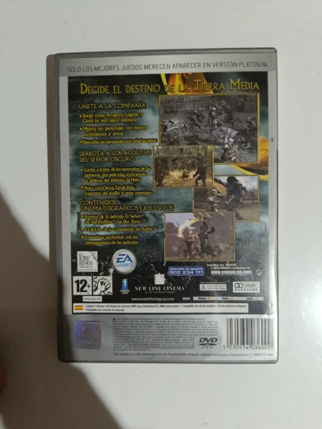El Señor de los Anillos: Las Dos Torres PS2