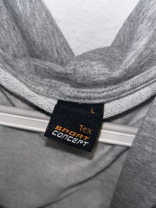 Chaqueta deportiva gris talla L