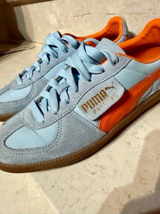 Puma Palermo Azul y Naranja