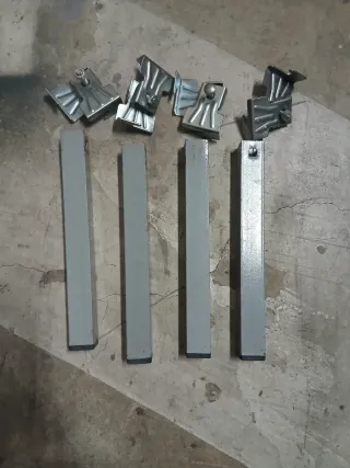 4 Patas Somier Cama Metal