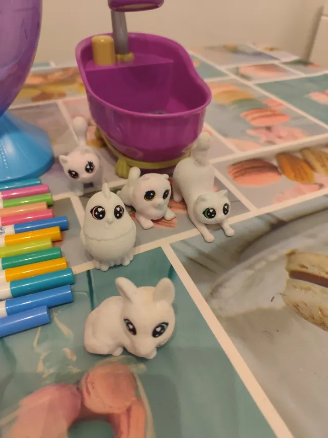 Lote Washimals Juguetes y Rotuladores