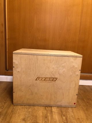 Cajón pliométrico madera maciza Gorilant