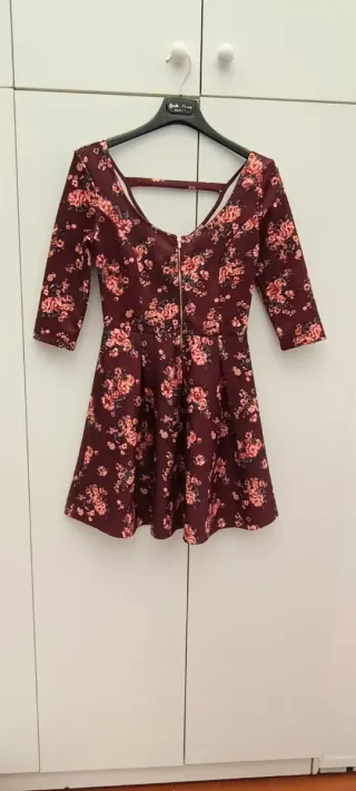 Vestido floral mujer