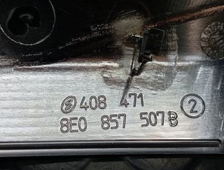 Audi 97166 carcasa retrovisor izq 8e0857507b a4