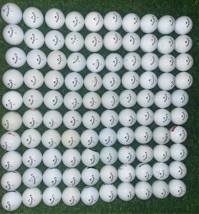 100 Bolas de Golf Callaway