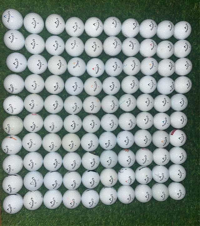 100 Bolas de Golf Callaway