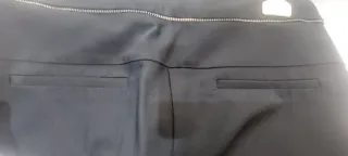 Pantalón vestir negro mujer