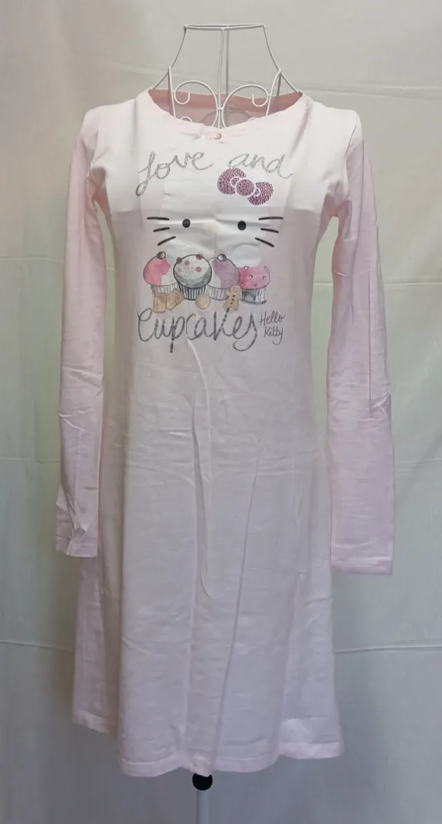 Camisón Hello Kitty Rosa Talla M