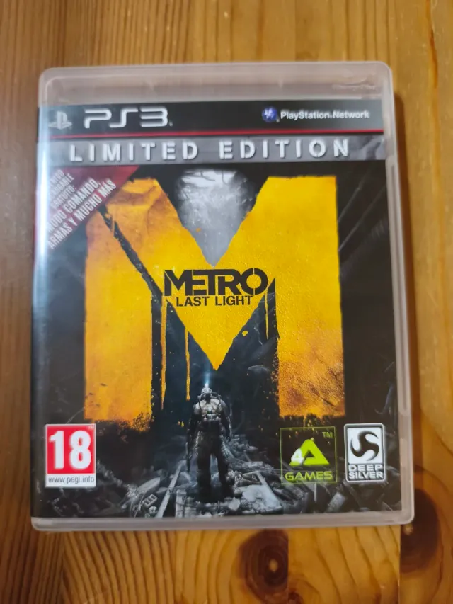 Metro Last Light PS3 Edición Limitada