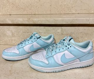 Nike Dunk Low Azul y Blanco Usadas