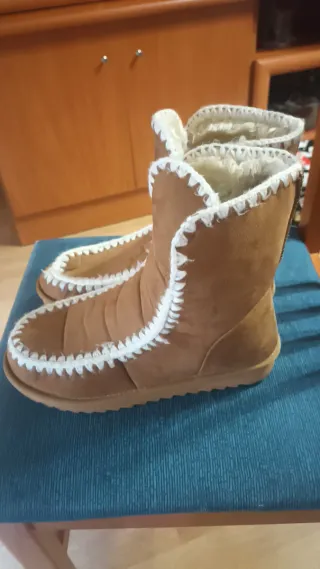 Botas de ante con forro de pelo