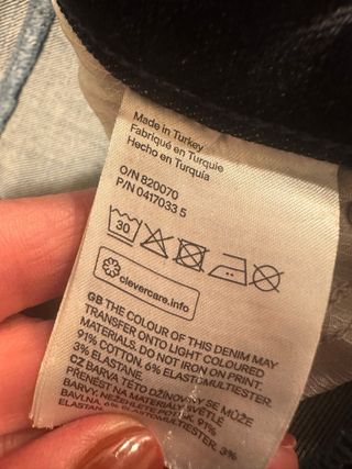 Vaqueros skinny 27/36