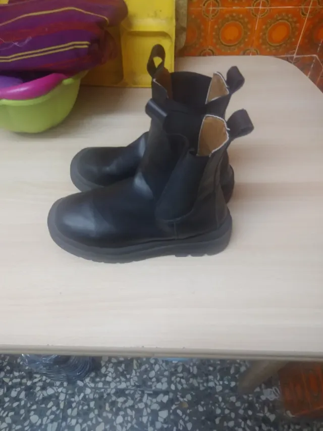 Botas Chelsea niña negras