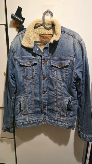 Chaqueta vaquera Zara hombre forro polar Talla M