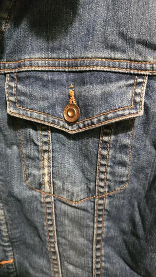 Chaqueta vaquera Zara hombre forro polar Talla M