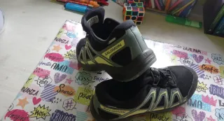 Zapatillas Salomon Niña/Niño Negro/Verde