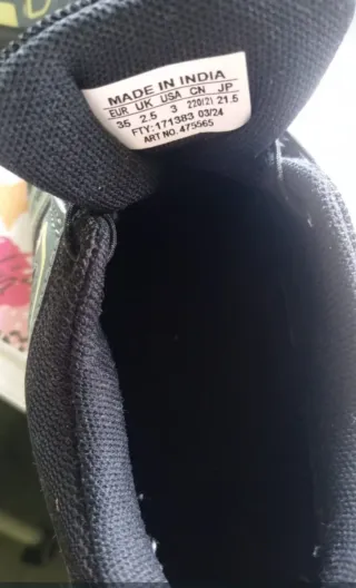 Zapatillas Salomon Niña/Niño Negro/Verde