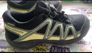 Zapatillas Salomon Niña/Niño Negro/Verde