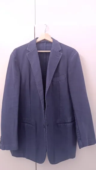 Giacca blu Massimo Piombo