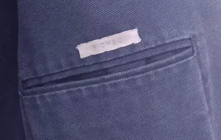 Giacca blu Massimo Piombo