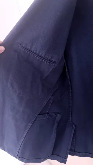 Giacca blu Massimo Piombo