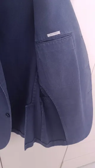 Giacca blu Massimo Piombo