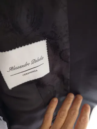 Traje esmoquin negro