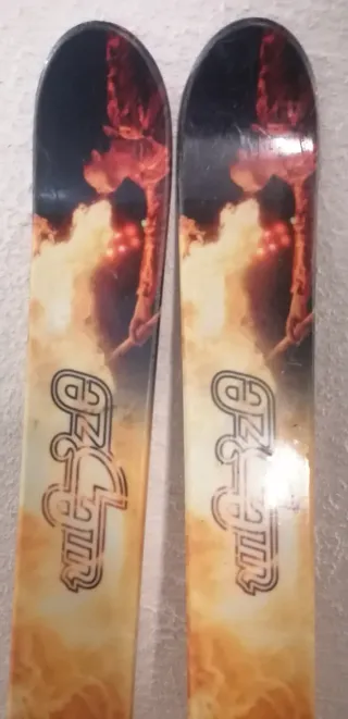 Esquís infantiles freeride 125cm