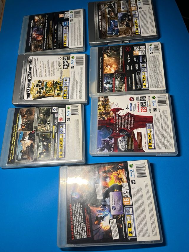 Lote 6 Giochi PS3: Uncharted, Haze, Crysis 3