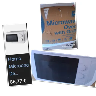 Horno Microondas 20L con Grill