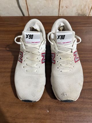 New Balance Mujer Rosa y Blanco