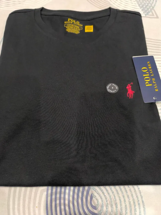 Camisetas Polo Ralph Lauren L (Blancas y Verdes)