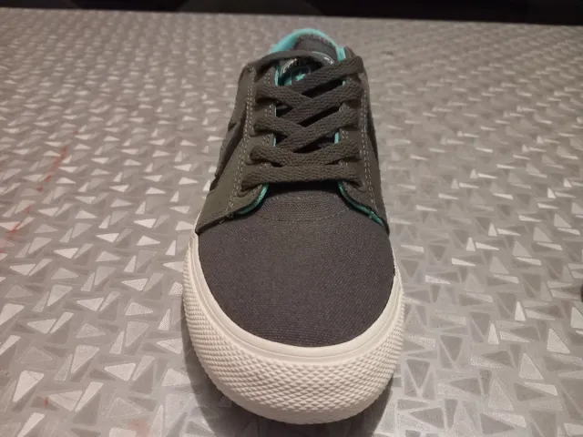 Zapatillas Converse grises y turquesa Talla 38