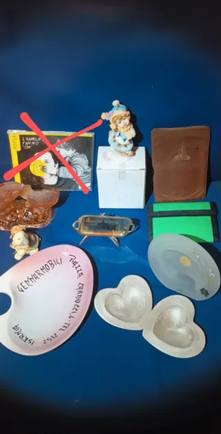 Set Lotto Oggetti Vintage