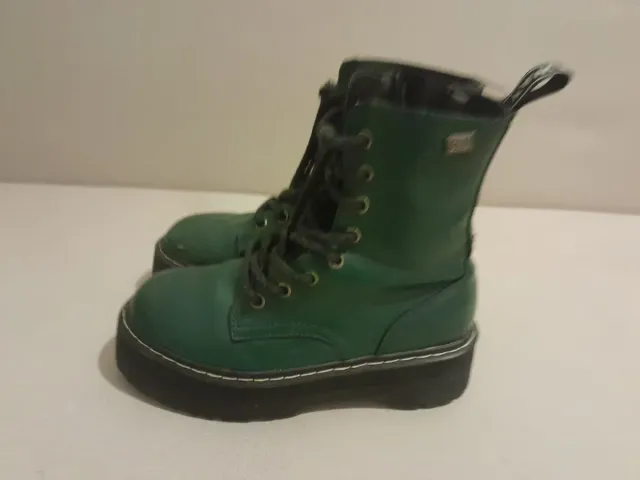 Botas militares verdes