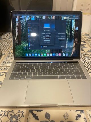 MacBook Pro 13 2017 Touch Bar Plata